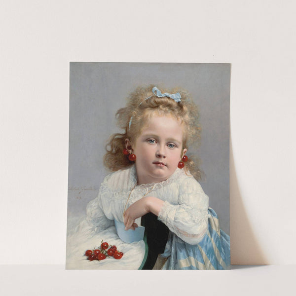Cherries by Jules-Émile Saintin