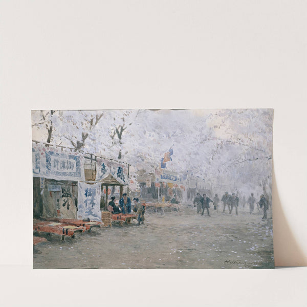 Cherry Blossom Festival by Nakagawa Hachirō