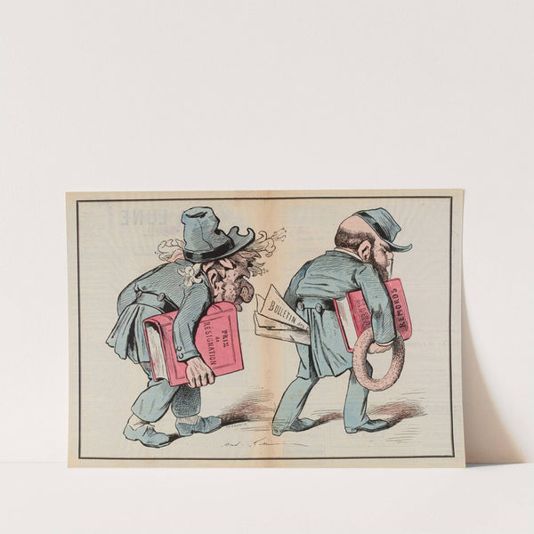 Chers élèves (1878) by André Gill