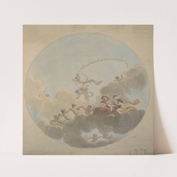 Cherubs by Hablot Knight Browne