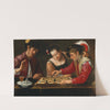 Chess Players by Follower of Caravaggio