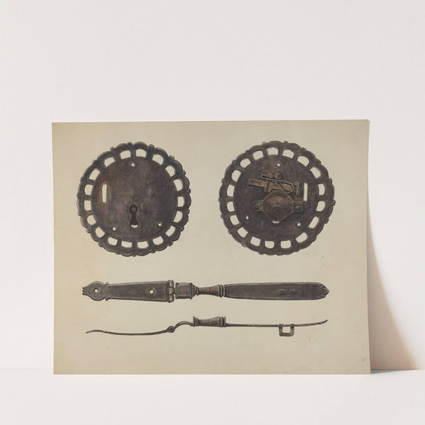 Chest Lock and Hasp by Al Curry