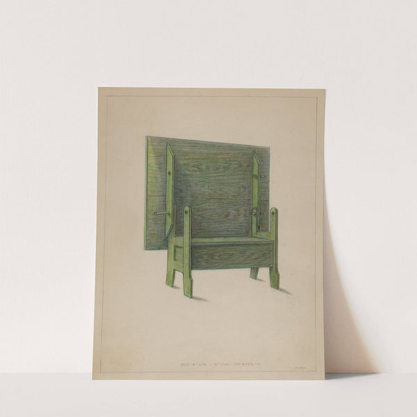 Chest-Settee-Table-Comb by Franklin C. Moyan
