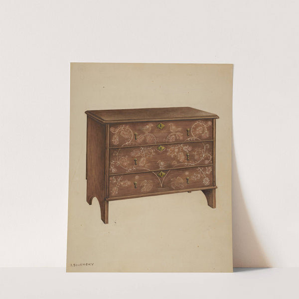 Chest with Drawers by Isidore Sovensky