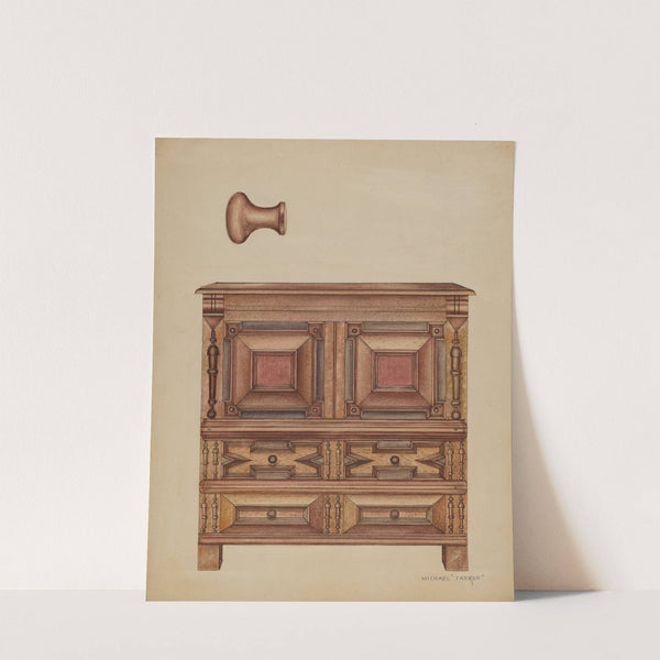 Chest (with two drawers) (1936) by Michael Trekur