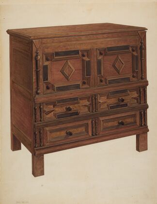 Chest with Two Drawers