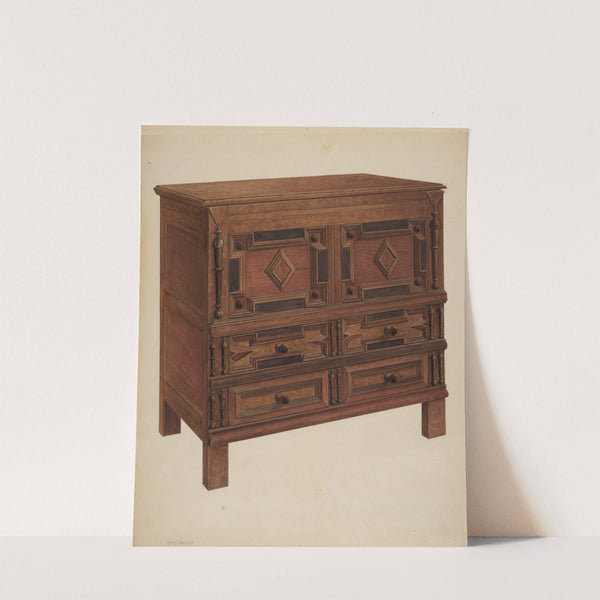 Chest with Two Drawers by Charles Squires