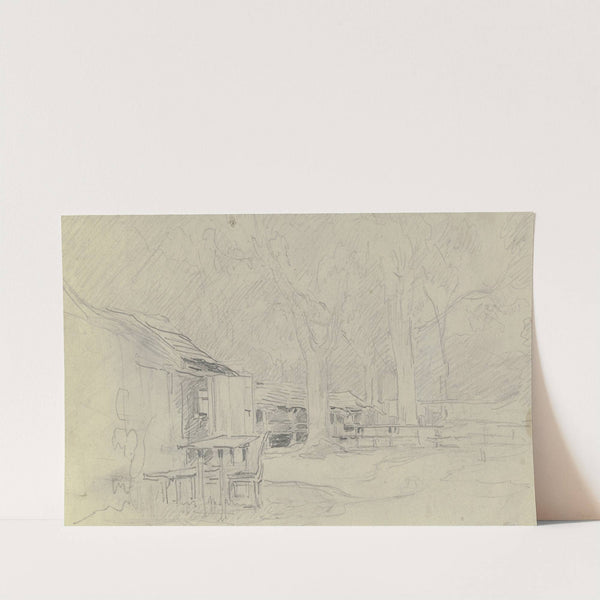 Chestnut trees by Anton Burger