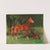Chestnut with Foal in the Meadow by Hans Haag