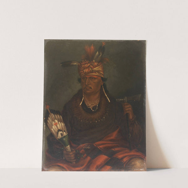 Chetan-woa-kutoa-mang (The Hawk Who Hunts Walking) by Antonio Zeno Shindler