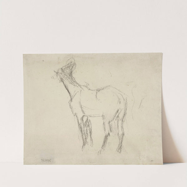 Cheval by Edgar Degas