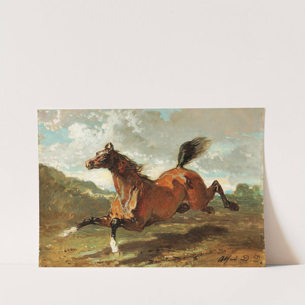 Cheval au galop by Alfred De Dreux