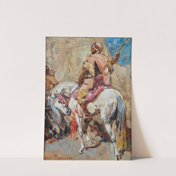 Cheval blanc by Henri Émilien Rousseau