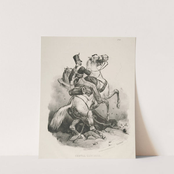 Cheval Cauchois by Victor Adam