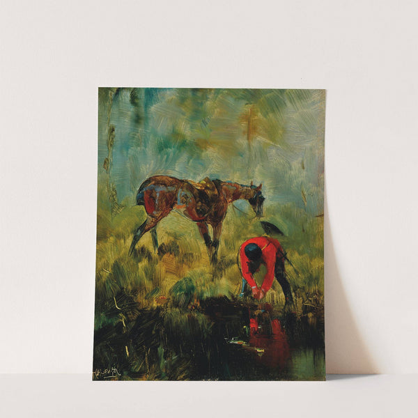 Cheval de chasse à courre by Henri de Toulouse-Lautrec