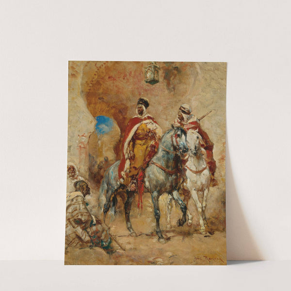 Chevaliers Devant La Citadelle by Henri Émilien Rousseau