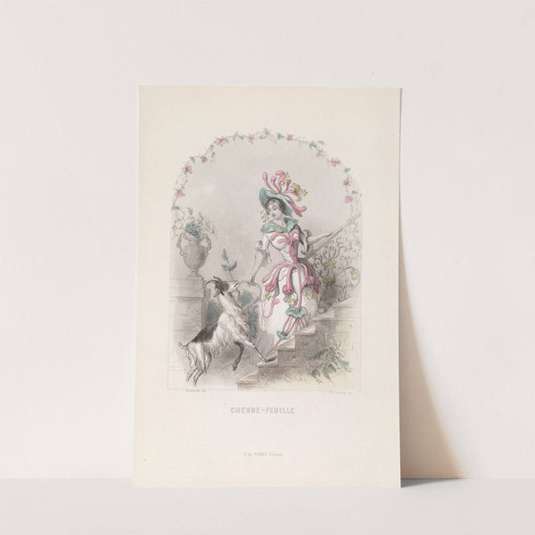 Chevre-Feuille by J. J. Grandville