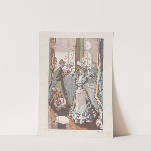 Chez la Modiste (ca. 1910) by Maurice Delcourt
