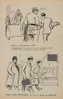 Chez le commissaire Léfès