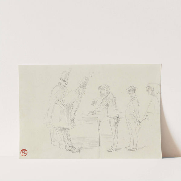 Chez le photographe by Henri de Toulouse-Lautrec