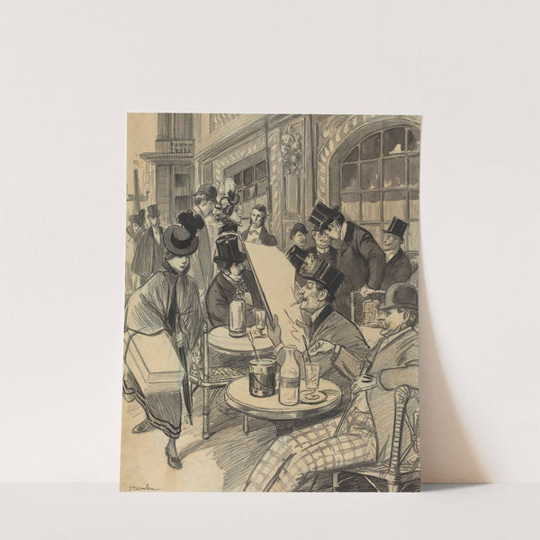 Chez Maxime by Théophile Alexandre Steinlen