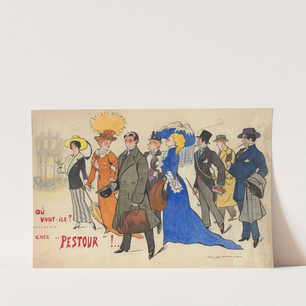 Chez Pestour (1910s) by Yves Marevéry