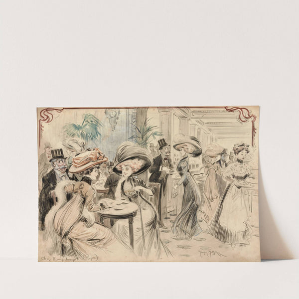 Chez Rumpelmayer by Maurice Milliere