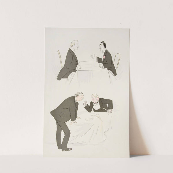 Chez Voisin. (1904) by Georges Goursat (Sem)