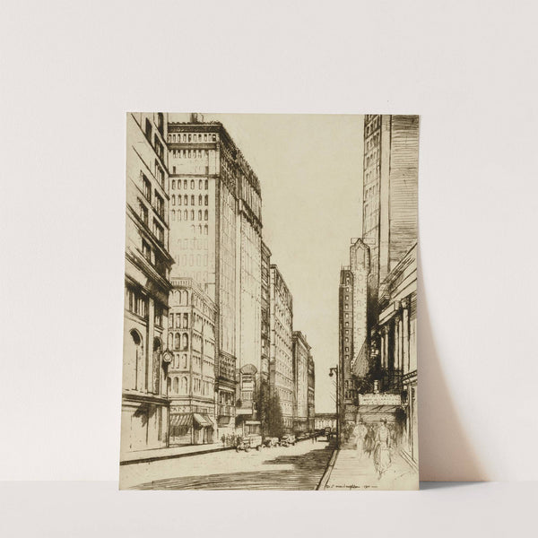 Chicago, Monroe Street by Donald Shaw MacLaughlan