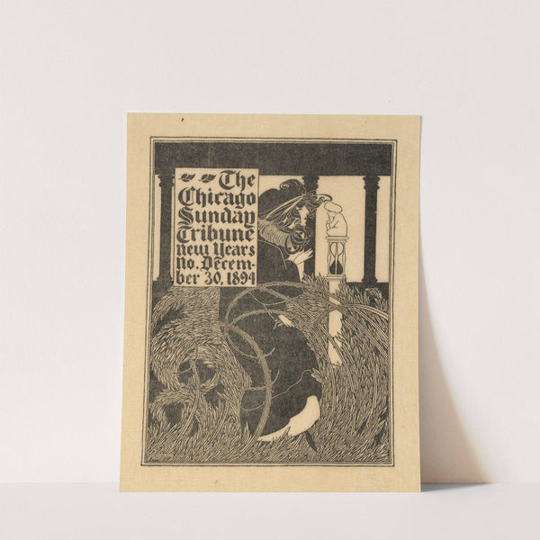 Chicago Sunday Tribune illustration (1894) by Will Bradley