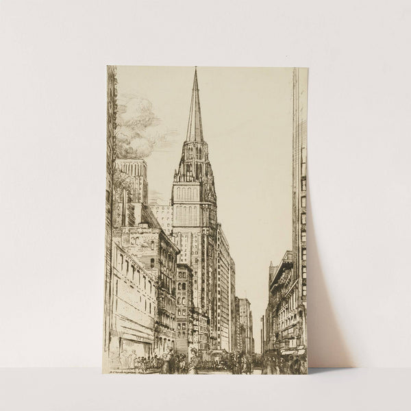 Chicago, the Cathedral by Donald Shaw MacLaughlan