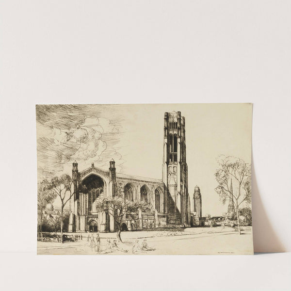 Chicago, the Chapel by Donald Shaw MacLaughlan