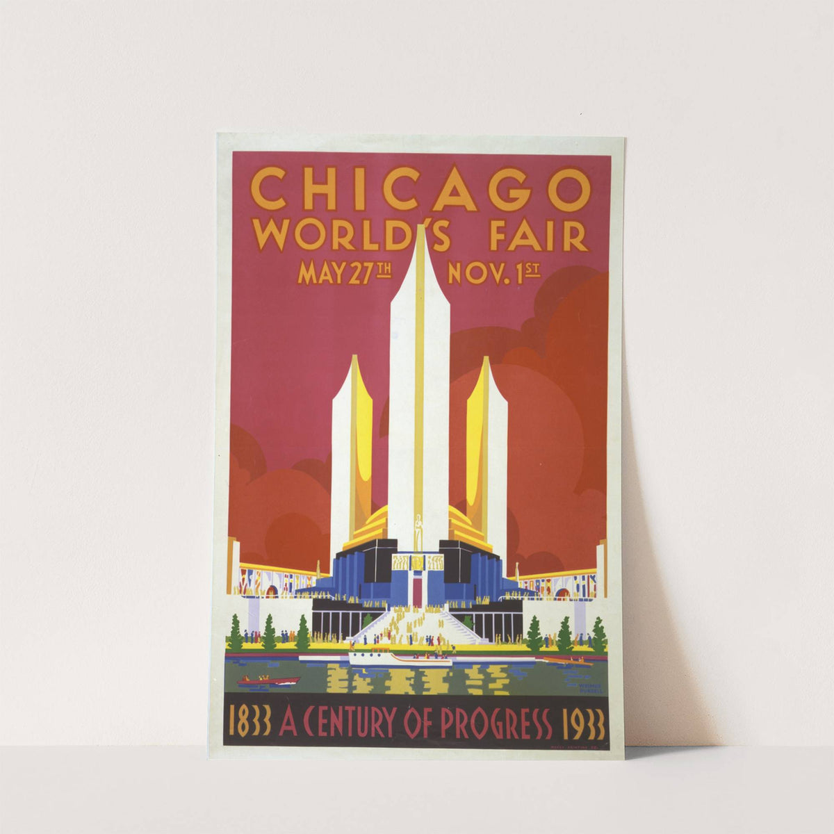 Chicago world's fair. A century of progress by Weimer Pursell