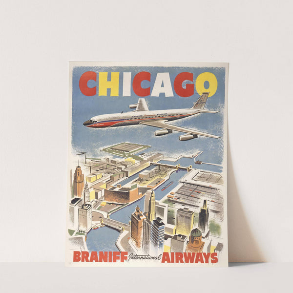 Chicago,Chicago, Braniff International Airways by Anonymous