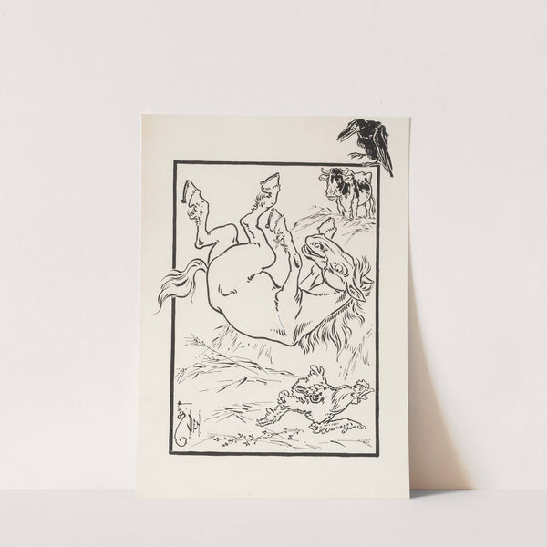 Chicken and the Horse by William Wallace Denslow