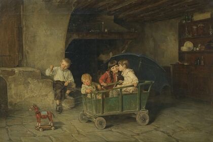 Chidren playing