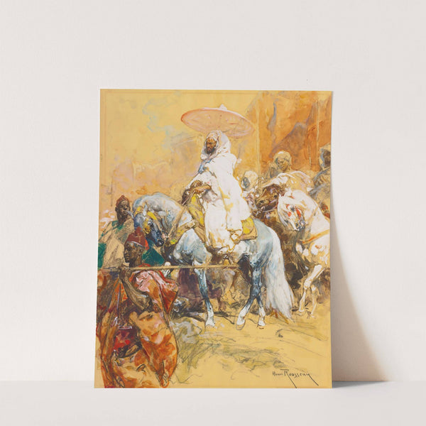 Chieftain Or The Caid El Ayadi by Henri Émilien Rousseau