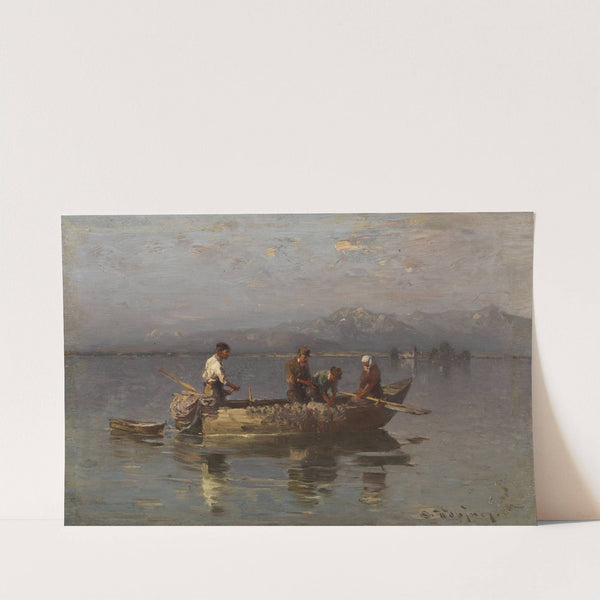 Chiemseefischer by Joseph Wopfner