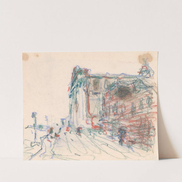 Chiesa dei Gesuati in Venice by Jules Schmalzigaug