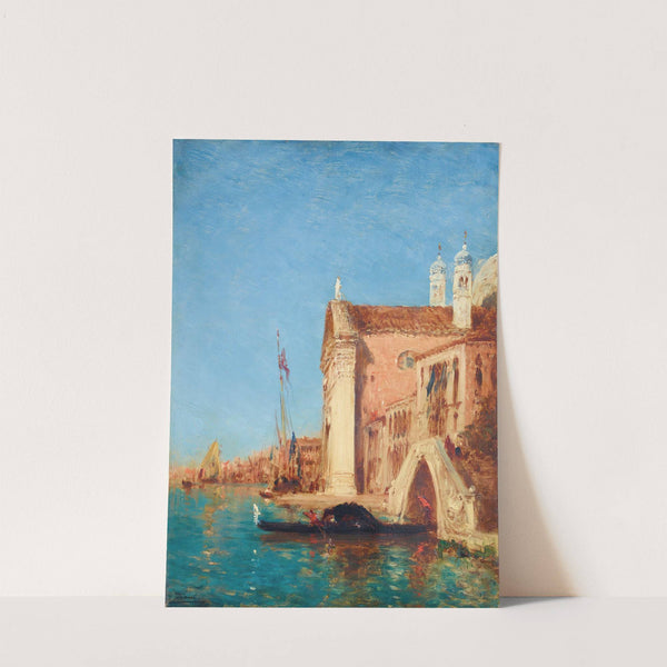 Chiesa Dei Gesuati, Venice by Félix Ziem