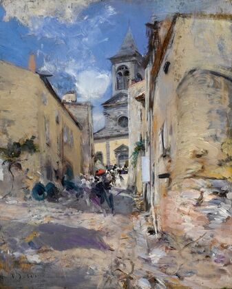 Chiesa Di Paese (L’uscita Dalla Messa)