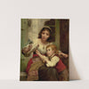 Child and Mother with Bird by François Lafon