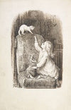Child Climbing a Chair to Reach for a Kitten (1835–1903)