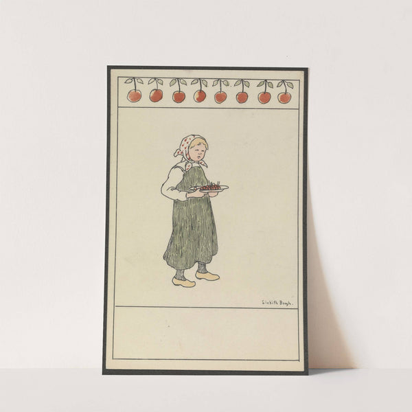 Child holding plate by Lisbeth Bergh