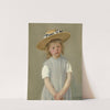 Child in a Straw Hat (c. 1886) by Mary Cassatt