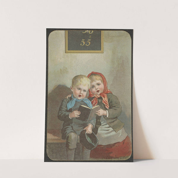 Child motif by Jenny Nyström