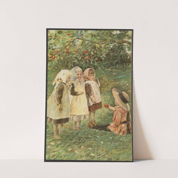 Child motif by Jenny Nyström