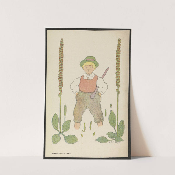 Child motif by Lisbeth Bergh