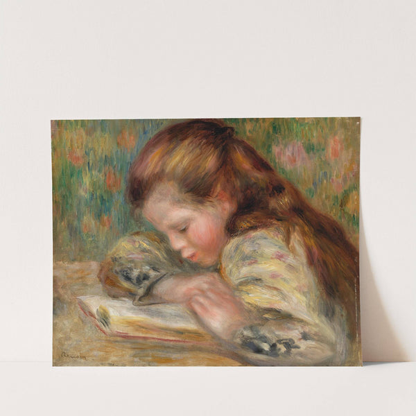 Child Reading (Enfant lisant) by Pierre-Auguste Renoir
