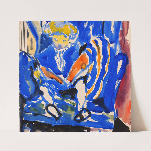 Child Reading (1915-1918) by Henry Lyman Saÿen